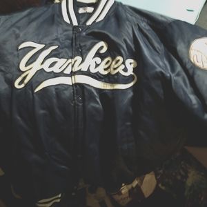 VINTAGE Starter Diamond Collection New York Yankees Bomber Jacket